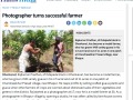 Hans India, Dhenkanal, OD, 6April2022, Photographer turns successful farmer